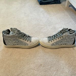 Like new P448 Skate Glitter High Tops